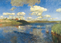 Lake. Russia by Isaac Levitan