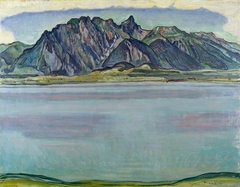 Lake Thun and the Stockhorn Mountains by Ferdinand Hodler