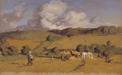 Landscape near Holmstrup, Zealand by Lorenz Frølich