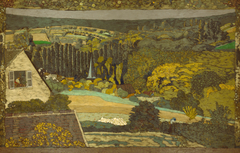 Landscape: Window Overlooking the Woods by Édouard Vuillard