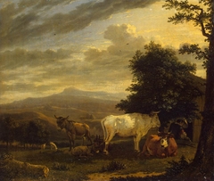 Landscape with Cattle by Karel Dujardin