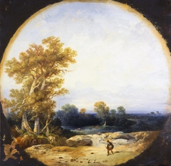 Landscape with Figures by Lucas Velázquez