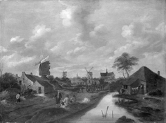 Landschaft bei Haarlem by Nicolaes Molenaer