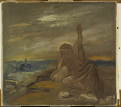 Le Christ pleurant sur Jérusalem by Théodore Chassériau