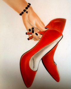 Let's Go ! , Soft pastel by Ida Ambrosio