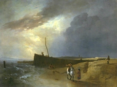 Littlehampton Pier by Augustus Wall Callcott