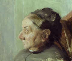 Madame Vuillard in Profile by Édouard Vuillard