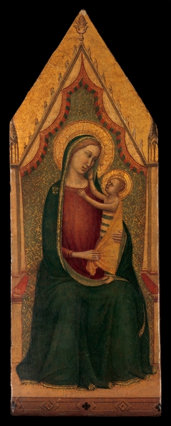 Madonna and Child Enthroned by Anonymous