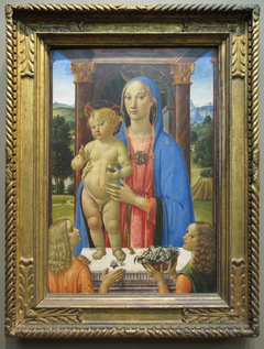 Madonna and Child with Angels by Cosimo Rosselli