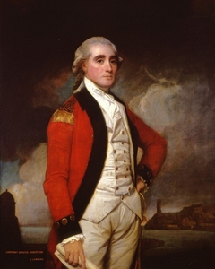 Major Archibald Robertson of Lawers by George Romney