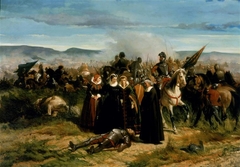 Mary Stuart at the field of Crookstone by Giovanni Fattori