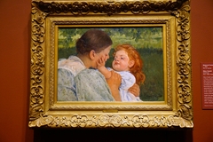 Maternal Caress by Mary Cassatt