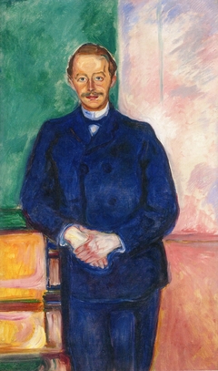 Max Linde in Sailing Outfit by Edvard Munch