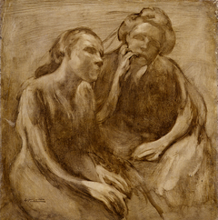 Méditation by Eugène Carrière