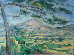 Mont Sainte-Victoire with Large Pine by Paul Cézanne