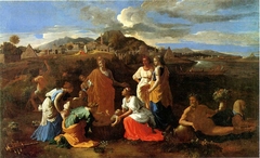 Moses Saved from the River by Nicolas Poussin