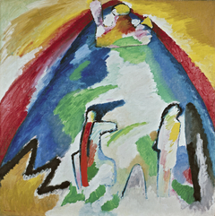 Mountain by Wassily Kandinsky