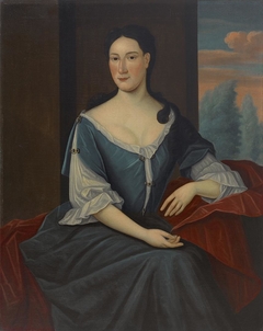 Mrs. Jacob Franks (Abigaill Levy) by Gerardus Duyckinck I