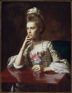 Mrs. Richard Skinner (Dorothy Wendell) by John Singleton Copley