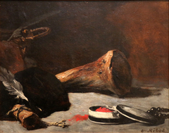 Nature morte by Augustin Théodule Ribot