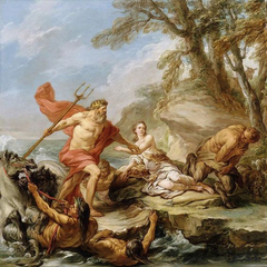 Neptune and Amymone by Charles-André van Loo