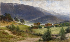 Norwegian Landscape by Berndt Lindholm