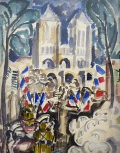 Noyon, 1917 by Charles Dufresne