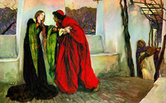 O mistress mine, where are you roaming? by Edwin Austin Abbey