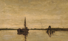 Ochtend in de Biesbosch by Carel Nicolaas Storm van 's-Gravesande