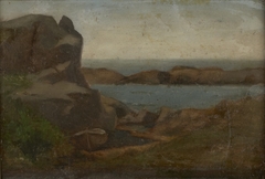 Old Boathouse Beach, Newport by John La Farge