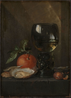 Oysters and Wine by Jan Davidsz. de Heem