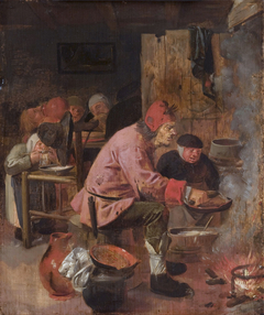 Pancake Baker by Adriaen Brouwer