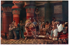 Pastime in Ancient Egypt by Lawrence Alma-Tadema