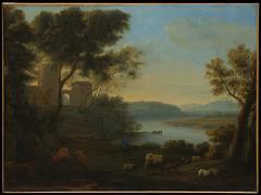 Pastoral Landscape: The Roman Campagna by Claude Lorrain