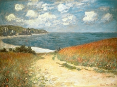 Path in the Wheat at Pourville by Claude Monet