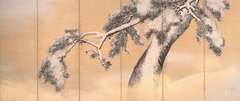 Pine Trees in the Snow by Maruyama Ōkyo