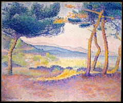 Pines Along the Shore by Henri-Edmond Cross