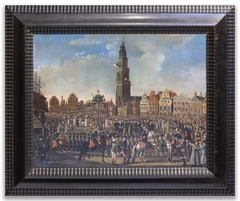 Planting the Tree of Liberty in Groningen on February 14th, 1795 by Johann Ludwig Hauck