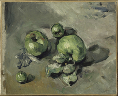 Pommes vertes (Green Apples) by Paul Cézanne