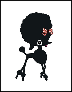 Poodle - Kawaii Illustration by Rune Naito