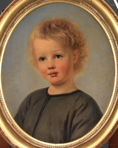 Portræt af Holger Aagaard Hammerich som 4-årig by Elisabeth Jerichau-Baumann