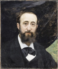 Portrait de Jules Claretie by Carolus-Duran