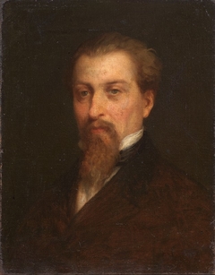 Portrait of a gentleman by Domenico Induno