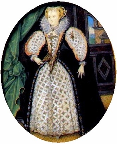 Portrait of a Lady, perhaps Penelope, Lady Rich by Nicholas Hilliard