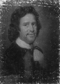 Portrait of a Man in a Black Suit by Abraham Wuchters