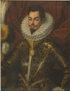 Portrait of a Man in Armor by Anonymous