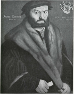 Portrait of Andre Reitmor (before 1484-1526) by Hans Muelich