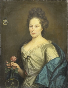 Portrait of Anna Maria van Hogendorp, second Wife of François Leydecker by Unknown Artist