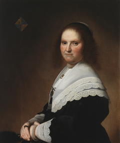 Portrait of Anna van Schoonhoven by Johannes Cornelisz Verspronck