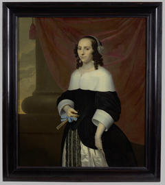 Portrait of Constantia Bloemaert (1626-1694) by Isaack Luttichuys